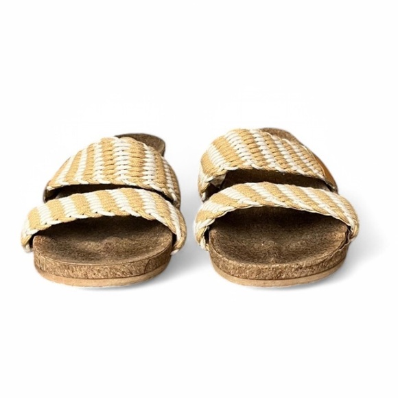 Billabong Women Sandals Sz 9 Beige Beach Boho Coastal Nautical Braided Rope - Picture 2 of 10